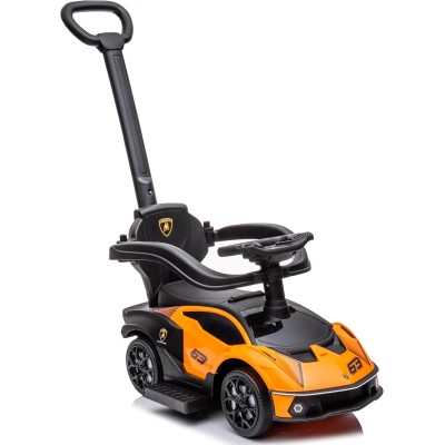 Primi Passi Cavalcabile 2 in 1 Per Bambini Lamborghini Sian Con suoni e Maniglione Direzionabile