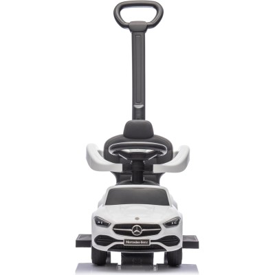 Primi Passi Cavalcabile 3 in 1 per Bambini Mercedes-Benz Coupè con Suoni e Maniglione Direzionabile