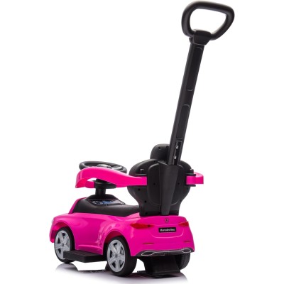 Primi Passi Cavalcabile 3 in 1 per Bambini Mercedes-Benz Coupè con Suoni e Maniglione Direzionabile