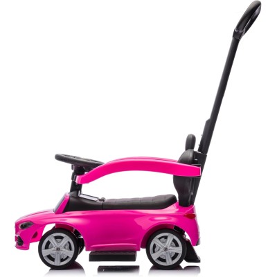 Primi Passi Cavalcabile 3 in 1 per Bambini Mercedes-Benz Coupè con Suoni e Maniglione Direzionabile