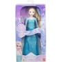 Mattel JDL58 Disney Frozen Elsa cantante con look ispirato al film bambola che canta 'All'alba sorgerò' in 4 lingue