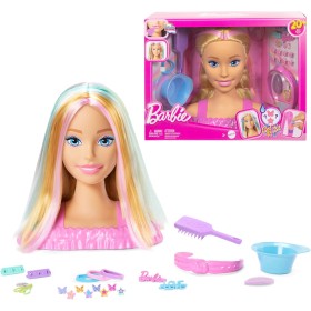 Mattel JFG81 Barbie Testa Pettinabile Deluxe capelli biondi e oltre 20 accessori per acconciature Mattel JFG81 Barbie Testa Pettinabile Deluxe capelli biondi e oltre 20 accessori per acconciature