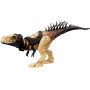 Mattel HLP27 Jurassic World Bistahieversor Predatori Giganti dinosauro con mossa d'attacco famelica coda mobile e tracciamento