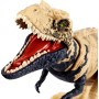 Mattel HLP27 Jurassic World Bistahieversor Predatori Giganti dinosauro con mossa d'attacco famelica coda mobile e tracciamento