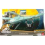 Mattel HLP26 Jurassic World Elasmosaurus Predatori Giganti Dinosauro con mossa d'attacco, coda mobile e tracciamento