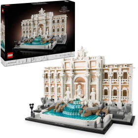 LEGO Architecture 21062 Fontana di Trevi Monumento Barocchi con Facciata di Palazzo Poli e Sculture