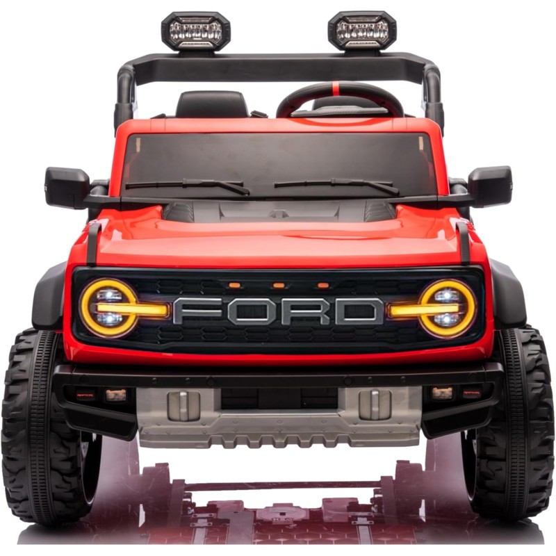 Auto Elettrica Macchina Per Bambini Baby Fuoristrada 12V Con Sedile In Pelle Full Optional
