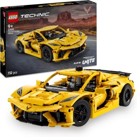 LEGO Technic 42205 Chevrolet Corvette Stingray Modello di Auto da Corsa con Funzioni
