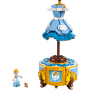 LEGO Disney Princess 43266 Abito di Cenerentola con Espositore Personalizzabile Mini figure di Cenerentola e Gus