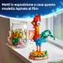 LEGO Disney 43272 Vaiana 2 Heihei Modello di Animale con Parti Snodabili e Espositore