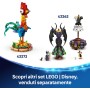 LEGO Disney 43272 Vaiana 2 Heihei Modello di Animale con Parti Snodabili e Espositore