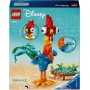 LEGO Disney 43272 Vaiana 2 Heihei Modello di Animale con Parti Snodabili e Espositore