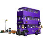 LEGO Harry Potter 76446 Avventura su Nottetempo con 5 Minifigure tra cui Ernie Stan e Padfoot Autobus a 3 Piani Apribile