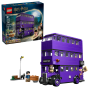 LEGO Harry Potter 76446 Avventura su Nottetempo con 5 Minifigure tra cui Ernie Stan e Padfoot Autobus a 3 Piani Apribile