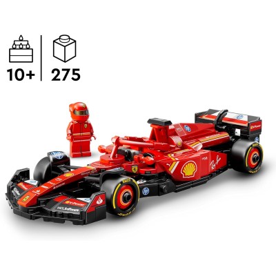 LEGO Speed Champions 77242 Auto da Corsa Ferrari F1 SF-24 con Pilota di Formula1