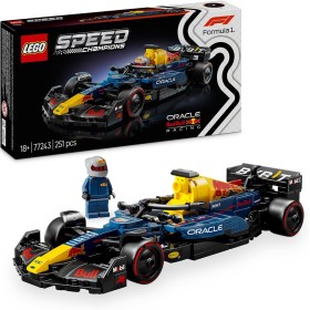 LEGO Speed Champions 77243 Auto da Corsa F1 Oracle Red Bull Racing RB20 con Minifigure del Pilota di Formula 1