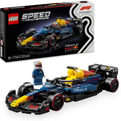 LEGO Speed Champions 77243 Auto da Corsa F1 Oracle Red Bull Racing RB20 con Minifigure del Pilota di Formula 1