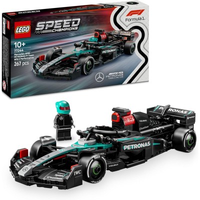 LEGO Speed Champions 77244 Auto da Corsa Mercedes-AMG PETRONAS F1 W 15 con Minifigura pilota F1