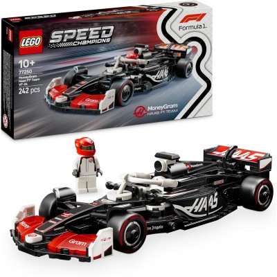 LEGO Speed Champions 77250 Auto da Corsa MoneyGram Haas F1 Team VF-24 Macchina con Minifigura Pilota Formula 1