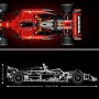 LEGO Technic 42207 Monoposto F1 Ferrari SF-24 Modello di Auto Formula 1 Scala 1:8 con Motore V6 Cambio Sterzo e DRS