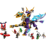 LEGO NINJAGO 71836 L’Arco Dragone della Concentrazione Set con Drago 8 Minifigure e Spinner Spinjitzu