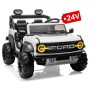 Auto Macchina Elettrica per Bambini 24V Ford Bronco Raptor Fuoristrada 2 Posti con Telecomando 0975