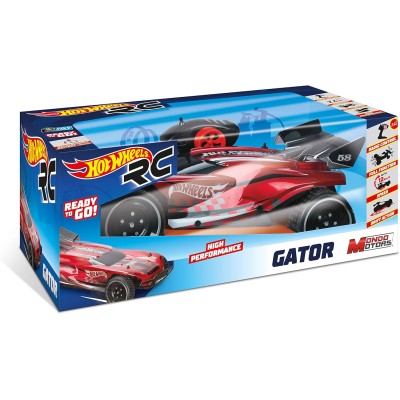 Mondo 63652 Hot Wheels New Gator Macchina Radiocomandata in Scala 1:10 - 2.4 Ghz