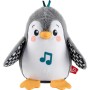 Fisher-Price HNC10 Pinguino Dolci Coccole peluche sensoriale con musica e ali che si muovono per il gioco interattivo