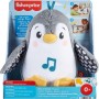 Fisher-Price HNC10 Pinguino Dolci Coccole peluche sensoriale con musica e ali che si muovono per il gioco interattivo