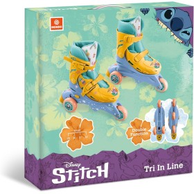 Mondo 28755 Stitch 3Inline Skates Pattini in linea doppia funzione regolabili da 29 al 32