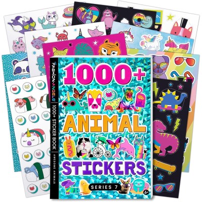 Crayola 77967 Fashion Angels 1000+ Animal Stickers