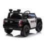 Auto Macchina Elettrica per Bambini Ford Ranger Police 12v con Telecomando Luci Lampeggianti Microfono e Sirena della Polizia