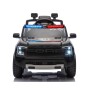 Auto Macchina Elettrica per Bambini Ford Ranger Police 12v con Telecomando Luci Lampeggianti Microfono e Sirena della Polizia