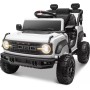 Macchina Elettrica per Bambini 12V Ford Bronco Raptor con Telecomando Cintura di Sicurezza a 3 Punti Luci a Led Bluetooth