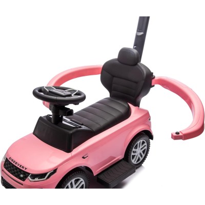 Primi Passi Cavalcabile 3 in 1 Per Bambini Range Rover Discovery Con suoni e Maniglione Direzionabile