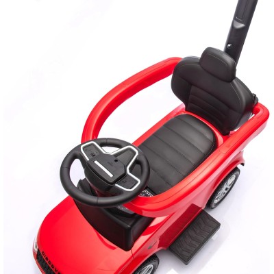 Primi Passi Cavalcabile 3 in 1 Per Bambini Range Rover Discovery Con suoni e Maniglione Direzionabile