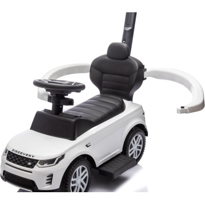 Primi Passi Cavalcabile 3 in 1 Per Bambini Range Rover Discovery Con suoni e Maniglione Direzionabile