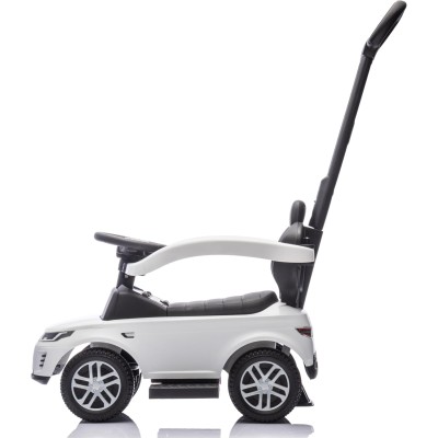Primi Passi Cavalcabile 3 in 1 Per Bambini Range Rover Discovery Con suoni e Maniglione Direzionabile