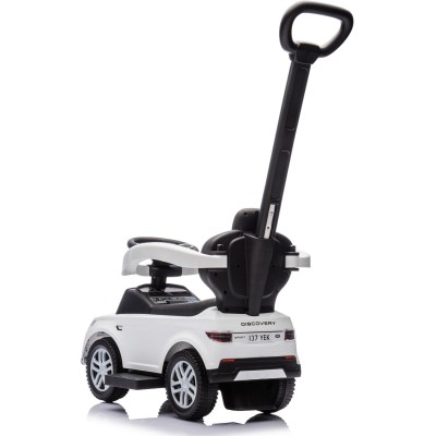 Primi Passi Cavalcabile 3 in 1 Per Bambini Range Rover Discovery Con suoni e Maniglione Direzionabile