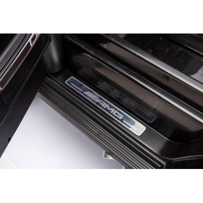 Mercedes AMG G63 Maxi 24V Auto Elettrica per Bambini 2 Posti con 4 Motori Telecomando Sedile in Pelle e Ruote in Gomma