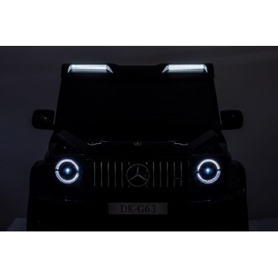 Mercedes AMG G63 Maxi 24V Auto Elettrica per Bambini 2 Posti con 4 Motori Telecomando Sedile in Pelle e Ruote in Gomma