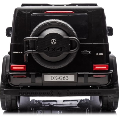 Mercedes AMG G63 Maxi 24V Auto Elettrica per Bambini 2 Posti con 4 Motori Telecomando Sedile in Pelle e Ruote in Gomma
