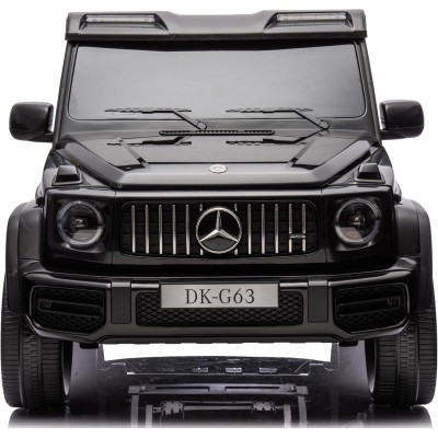 Mercedes AMG G63 Maxi 24V Auto Elettrica per Bambini 2 Posti con 4 Motori Telecomando Sedile in Pelle e Ruote in Gomma
