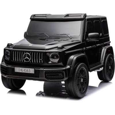 Auto Macchina Elettrica per Bambini 2 Posti Mercedes AMG G63 24V 4 Motori con Telecomando Ruote in Gomma Full Optional