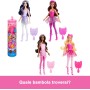 Mattel HRK17 Barbie Color Reveal Serie Ballerina Barbie Balletcore con 6 accessori a sorpresa ed effetto cambia colore