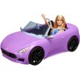 Mattel HBY29 Barbie Auto decappottabile viola con Barbie