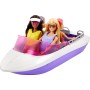 Mattel HJK58 Barbie Mermaid Power Playset con 2 Bambole Malibu e Brooklyn e Barca per 4 Bambole con Accessori Inclusi