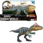 Mattel HTK78 Jurassic World Predatori Giganti Neovenator 35cm con azione d'attacco cresta evoluta e dettagli realistici