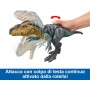 Mattel HTK78 Jurassic World Predatori Giganti Neovenator 35cm con azione d'attacco cresta evoluta e dettagli realistici