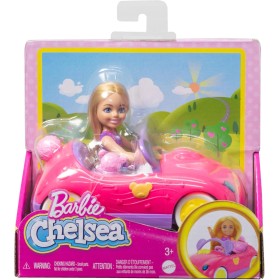 Mattel HXN05 Barbie Chelsea bionda con Gonna e Scarpe e macchinina decappottabile a Tema Orso Mattel HXN05 Barbie Chelsea bionda con Gonna e Scarpe e macchinina decappottabile a Tema Orso